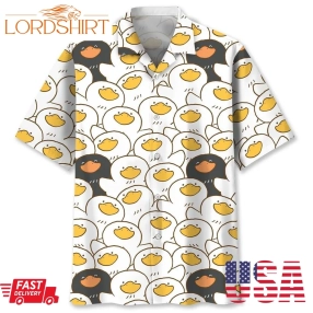 Cartoon Cute Duck Hawaiian Shirt