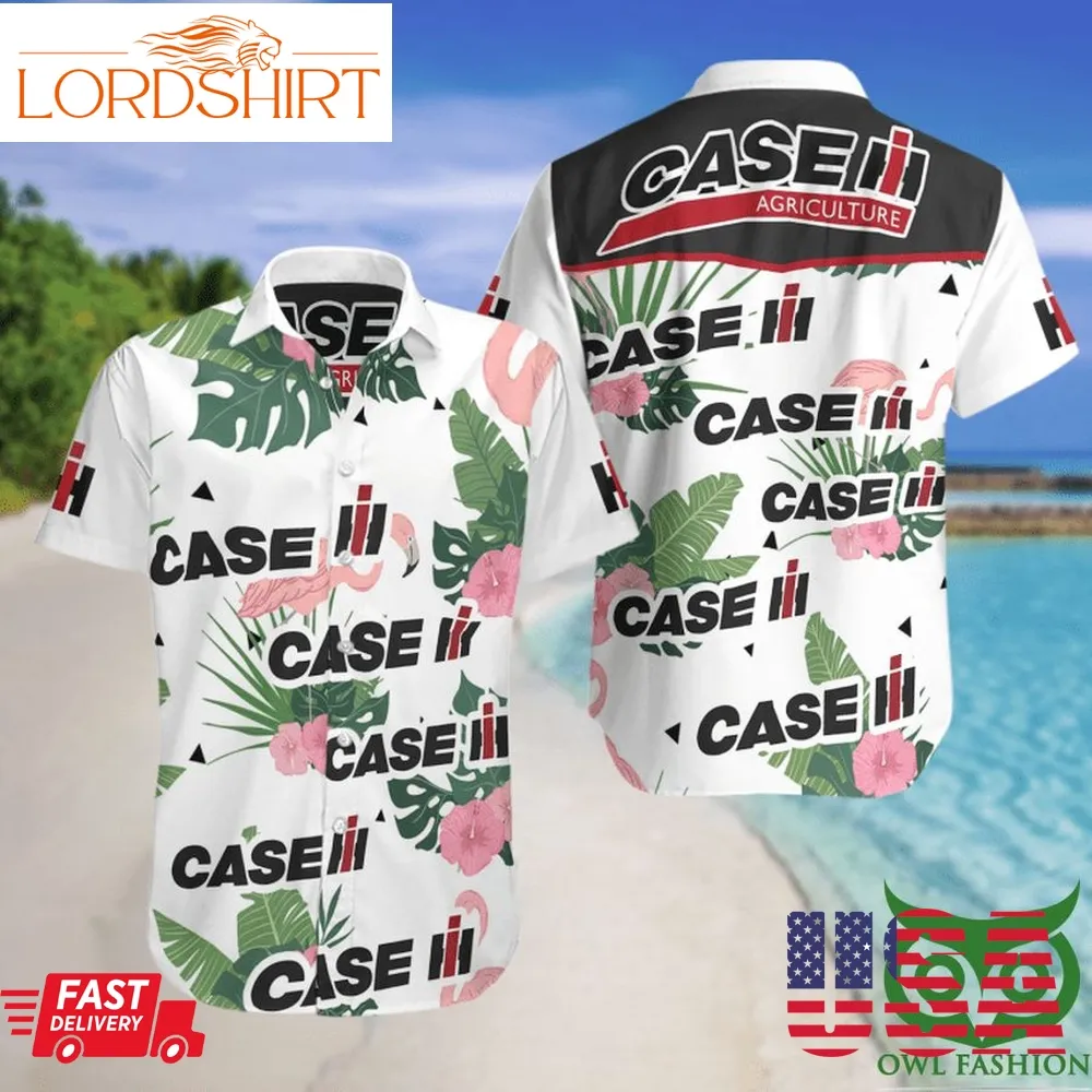 Case Ih Summer Short Sleeve Hawaiian Beach Shirt