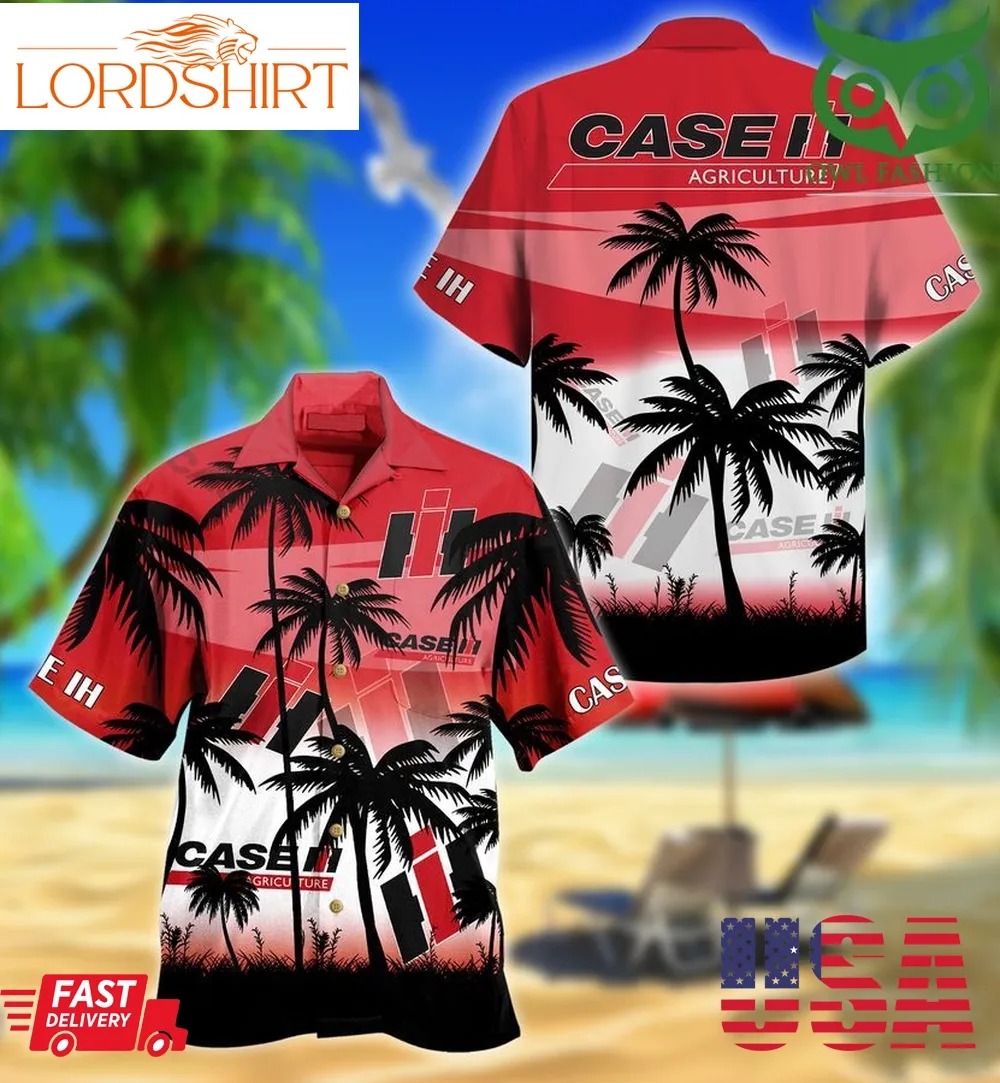 Caseih Palm Agriculture Hawaiian Shirt