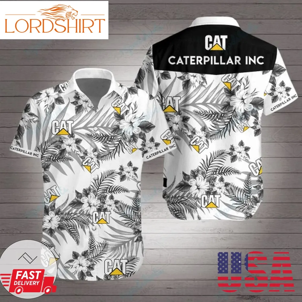 Caterpillar U Hawaiian Shirt