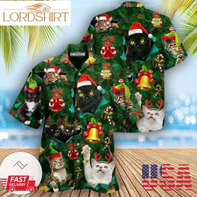 Cats Meowy Mas Christmas Edition Hawaiian Shirt