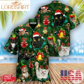 Cats Merry Christmas Vibe Hawaiian Shirt