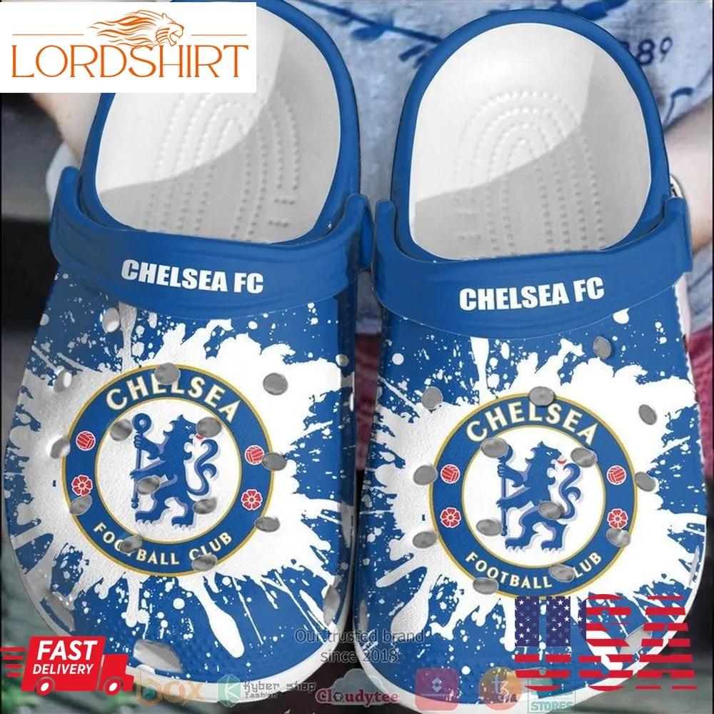 Chelsea Football Club Logo Crocs Crocband Clog Comfortable Water Shoes