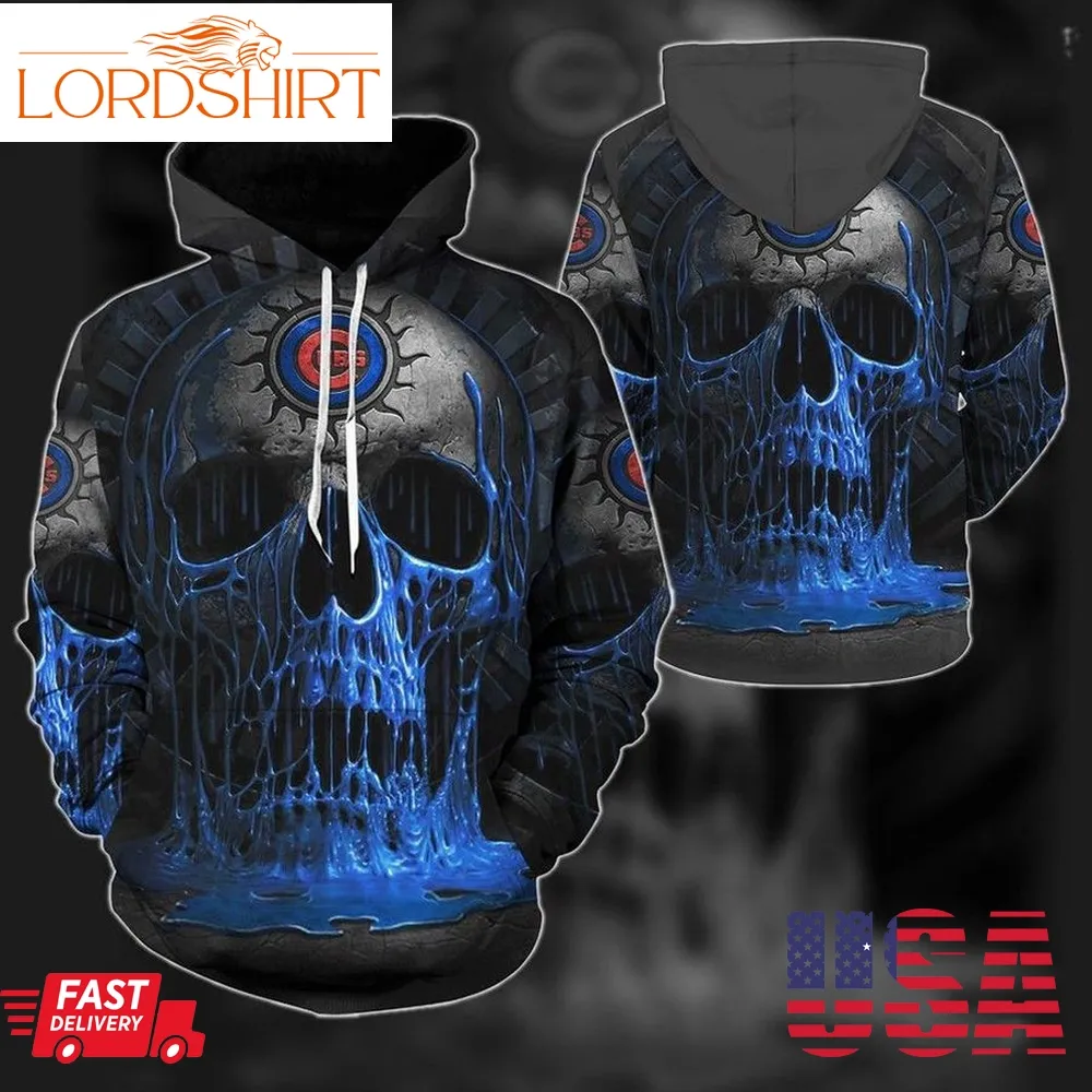 Chicago Cubs Mlb Skull Men And Women 3D Full Printing Hoodie Zip Hoodie Chicago Cubs Mlb 3D Full Printing Hoodie Shirt Chicago Cubs 3D Hoodie Shirt