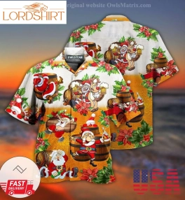 Christmas Dear Santa Heres Your Beer Limited Hawaiian Shirt