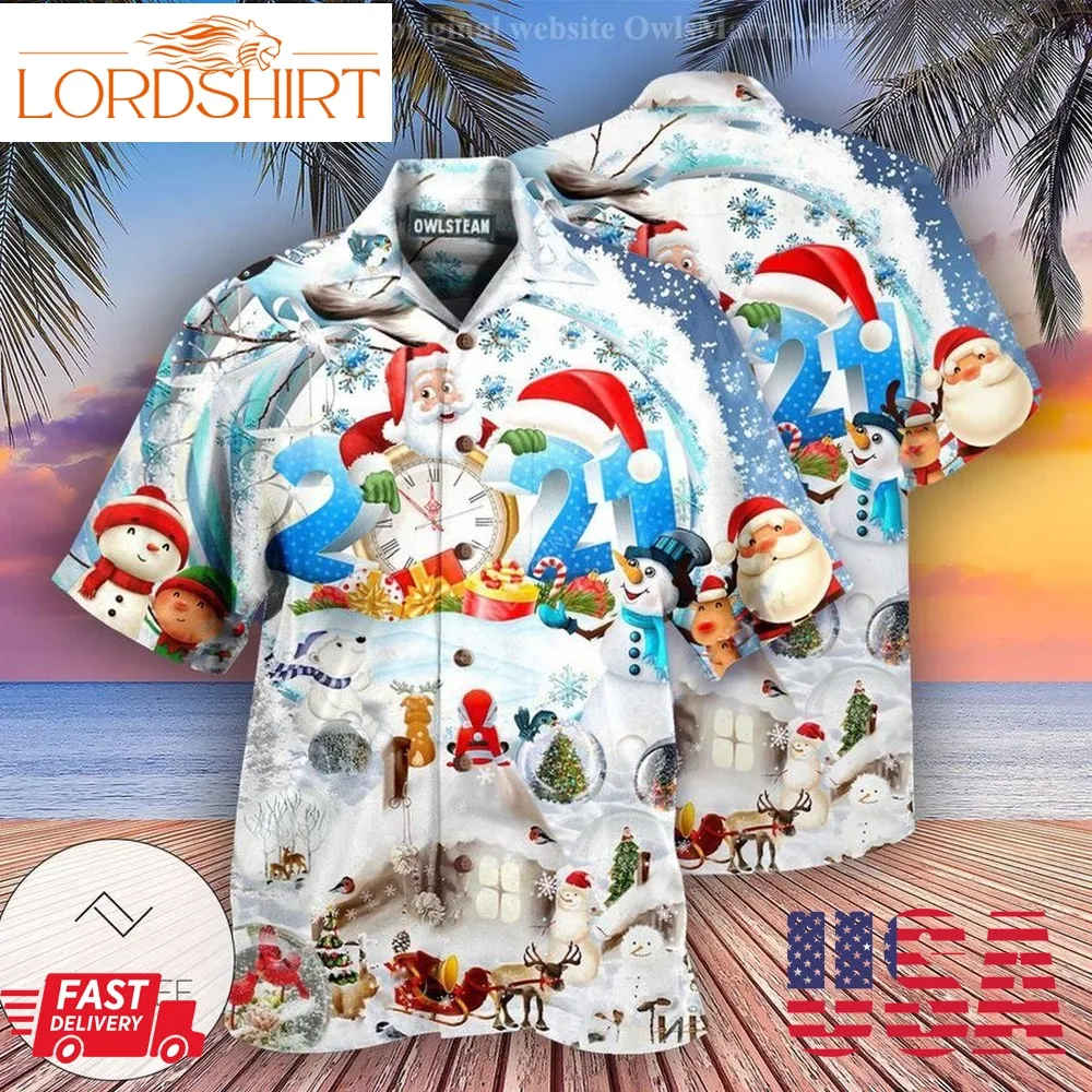 Christmas Have A Sparkling New Year Edition Hawaiian Shirt