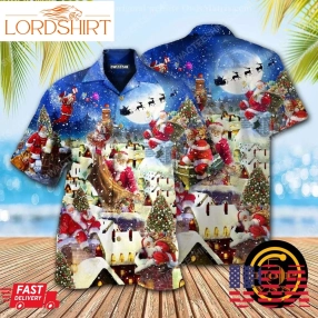 Christmas Holiday Santa Claus Can Deliver Presents Hawaiian Shirt And Shorts