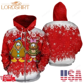 Christmas Tree 3D All Over Printed Hoodie Zip  Up Hoodie