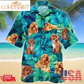 Cockapoo Dog Hawaiian Shirt