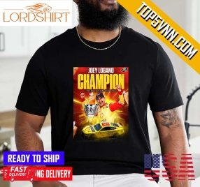 Congratulations Joey Logano Champion Nascar Cup Series Championship T Shirt