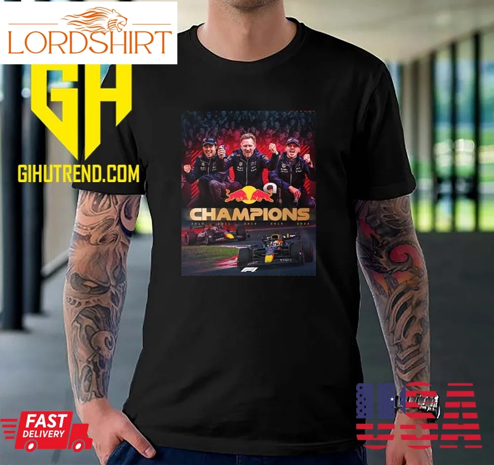 Congratulations Red Bull Racing 2022 Constructors Champions T Shirt