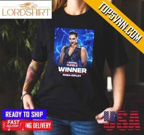 Congratulations To 2023 Women's Royal Rumble Match Winner Rhea Ripley Wwe T Shirt Gift For Fans