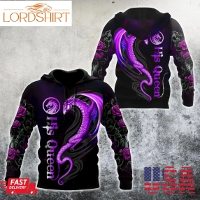 Couple Dragon 3D Hoodie Shirt For Men And Women