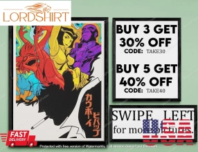 Cowboy Bebop   Movieshow Poster Wall Art   Printed & Shipped 391