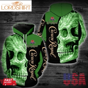 Crown Royal Skull Hoodie