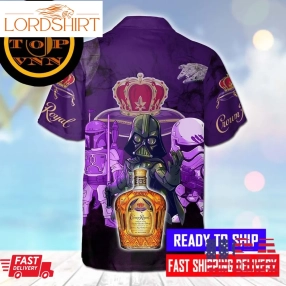 Crown Royal Star Wars Darth Vader Nice Hawaiian Shirt