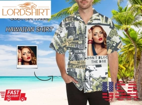 Custom Hawaiian Shirt With Faces, Personalized Photo Shirt, Summer Vacation Flowers Shirt For Men T Shirts Birthday Valentine's Gift