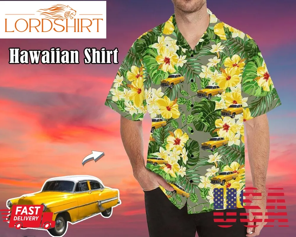 Custom Hawaiian Shirt,Personalized Photo Aloha Shirt,Summer Men Button Down Shirt,Vacation Hawaiian Shirt,Husbandboyfriend New Car Gift