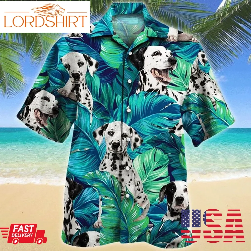 Dalmatian Dog Hawaiian Shirt