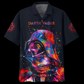 Darth Vader Star Wars Diamond Painting Hawaiian Shirt And Shorts