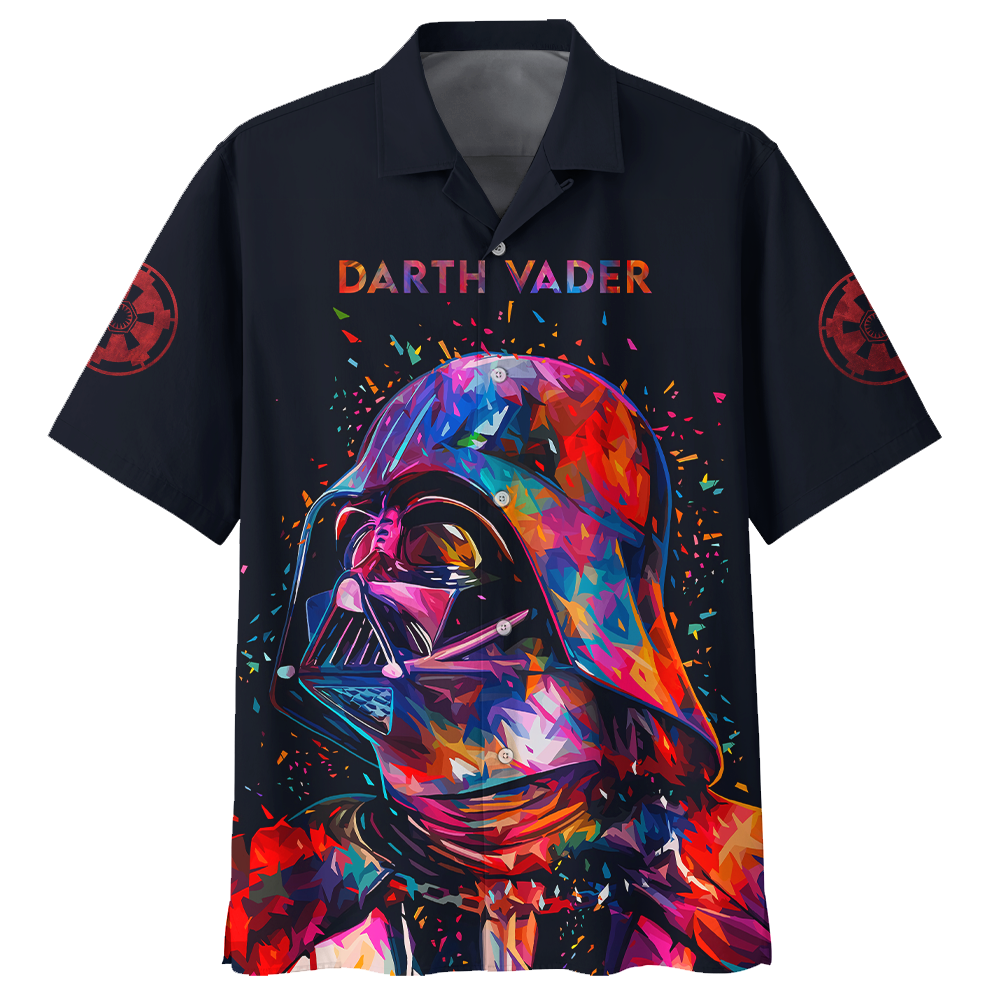 Darth Vader Star Wars Diamond Painting Hawaiian Shirt And Shorts