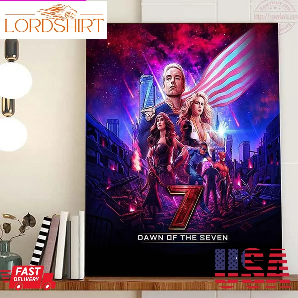 Dawn Of The Seven Official Poster Movie Home Decor Poster Canvas