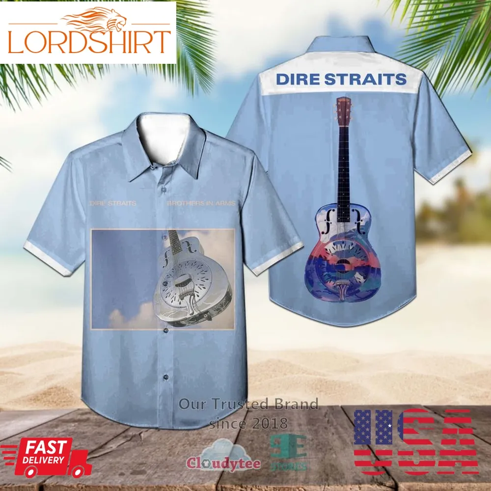 Dire Straits Brothers In Arms Hawaiian Casual Shirt