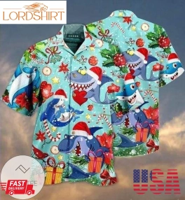 Discover Cool Hawaiian Aloha Shirts Sharks And Christmass Gifts