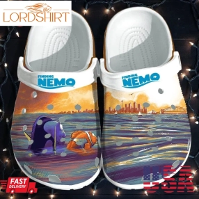 Disney Finding Nemo Sunset Halloween Crocs Shoes