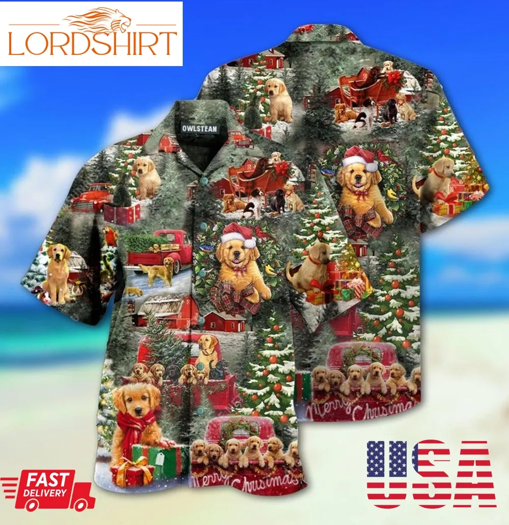 Dog Love Christmas Every Time Limited Hawaiian Shirt