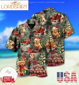 Dogs Love Christmas Every Time Limited Hawaiian Shirt