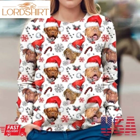 Dogue De Bordeaux Christmas Sweatshirt