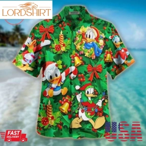 Donald Duck Christmas Hawaiian Shirt