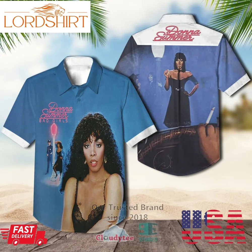 Donna Summer Bad Girls Album Casual Hawaiian Shirt