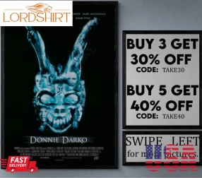 Donnie Darko   Movieshow Poster Wall Art   Printed & Shipped 814