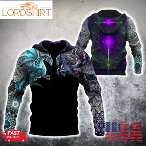 Dragon 3D Hoodie Shirt For Men And Women Mhst1210203