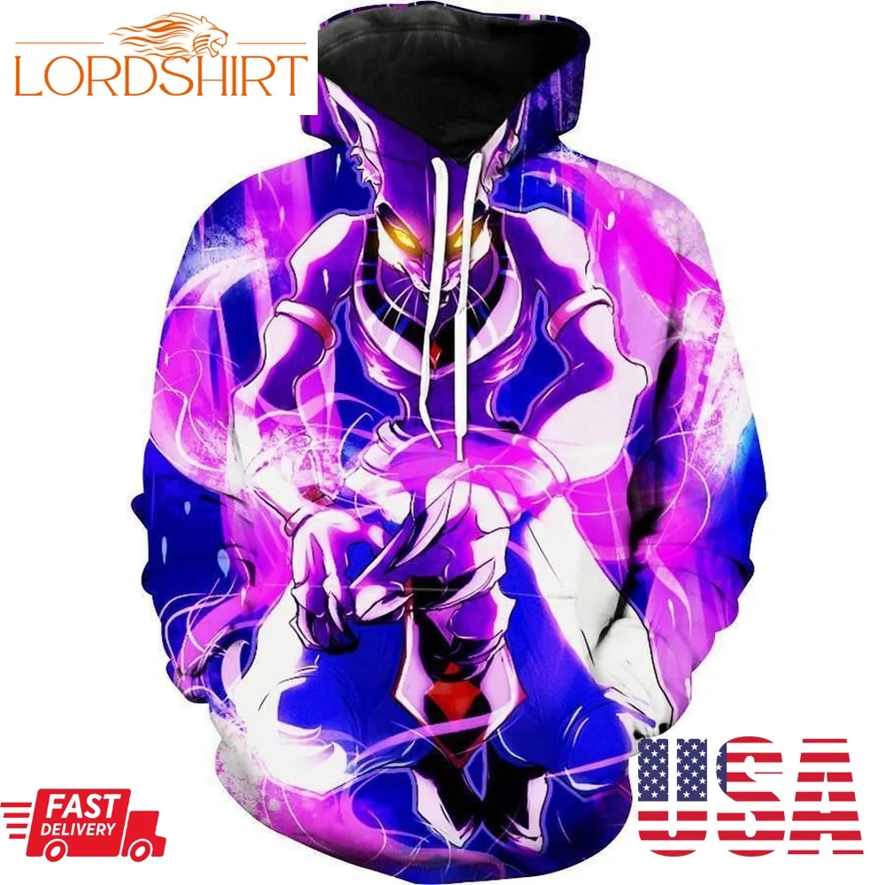 Dragon Ball Super Beerus Dragonball Hoodie 3D