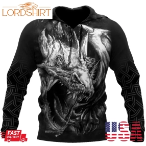 Dragon Bklack Dragon 3D Hoodie Shirt For Men And Women Mh3010201vh