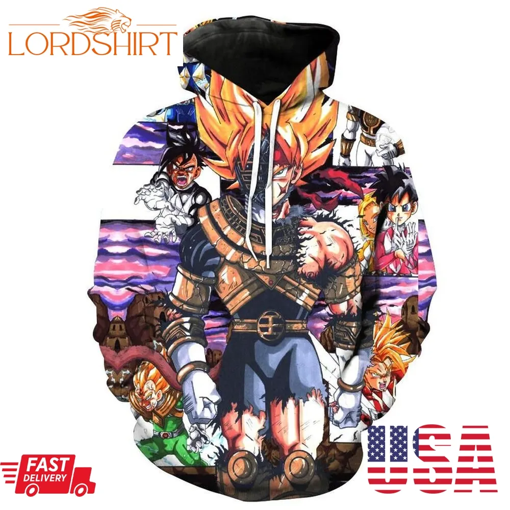 Dragon Rangers Z Dragon Ball Z Power Rangers Pullover And Zippered Hoodies Custom 3D Graphic Printed 3D Hoodie All Over Print Hoodie For Men For Women