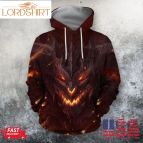 Dragon Watch Out 3D Hoodie All Over Printed Hoodie