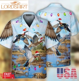 Duck Christmas Hawaiian Shirt