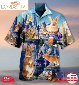 Easter Bunny Hawaiian Shirt