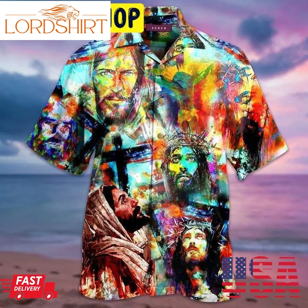 Easter Christians Colorful Art Hawaiian Shirt