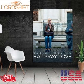 Eat Pray Love Movie Art Poster,Eat Pray Love Canvas Wall Art,Tv Series Art Poster,Movies Tv Series Print Art