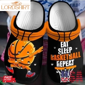 Eat Sleep Basketball Repeat Crocs Crocband Shoes  Hothotth 151020