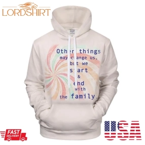 Family Forever 3D Sweatshirt Hoodie Pullover Custom