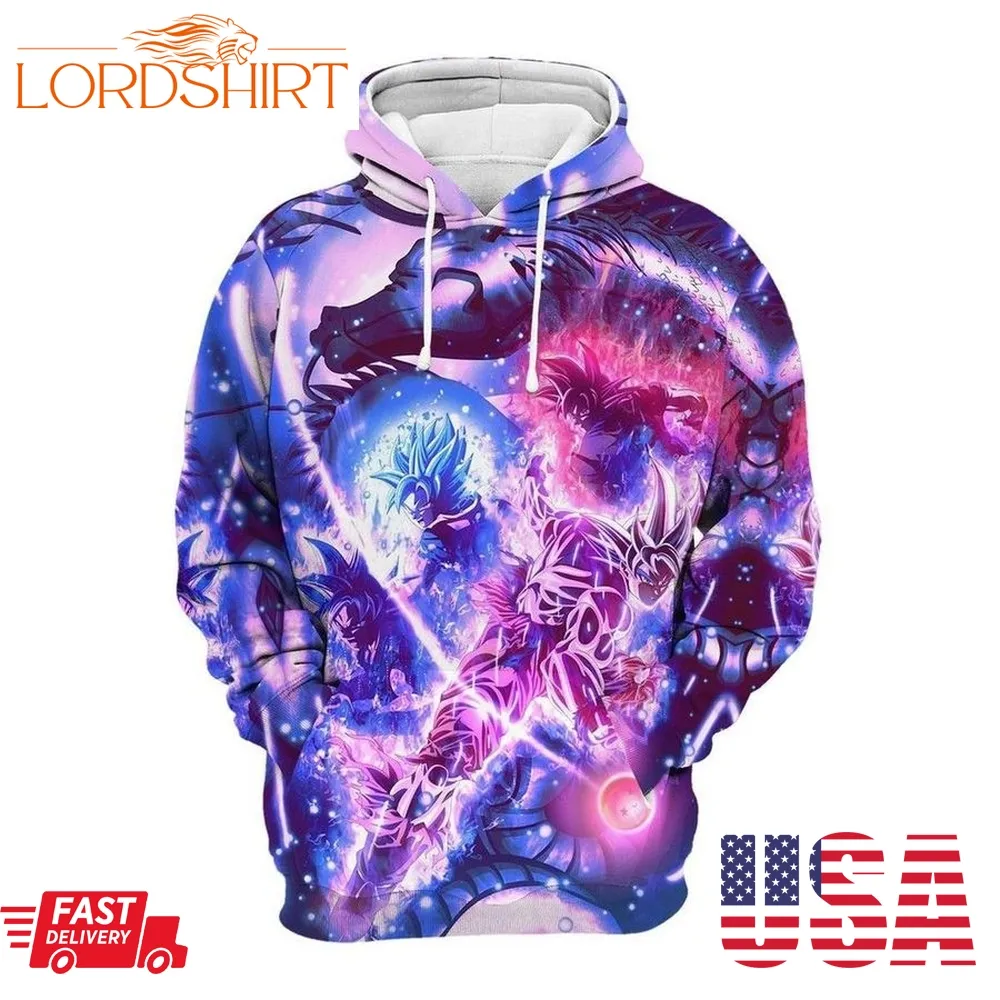 Fashion Print Dragon Ball Super Dbt011 3D Hoodie For Men For Women All Over Printed Hoodie