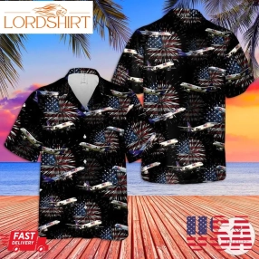 Fedex Boeing 757 4Th Of July Hawaiian Shirts