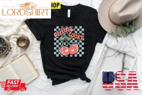 Feeling Lucky Valentines Day Cherry Dice Trending Unisex Shirt