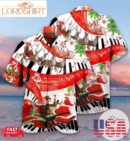 Find Christmas Piano Authentic Hawaiian Shirt 2023